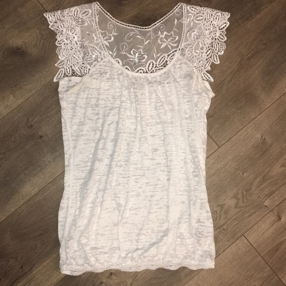 White Sheer Shirt